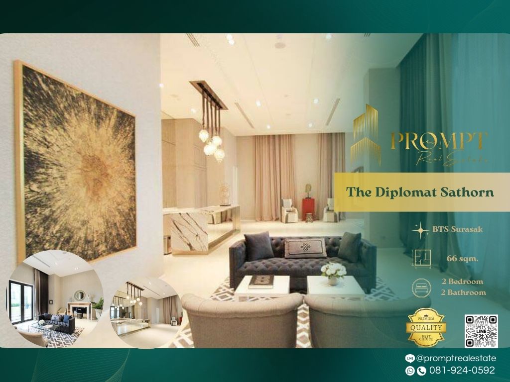 ให้เช่าคอนโดสาทร นราธิวาส : ST13234 - The Diplomat Sathorn :  เดอะ ดิโพลแมท สาทร