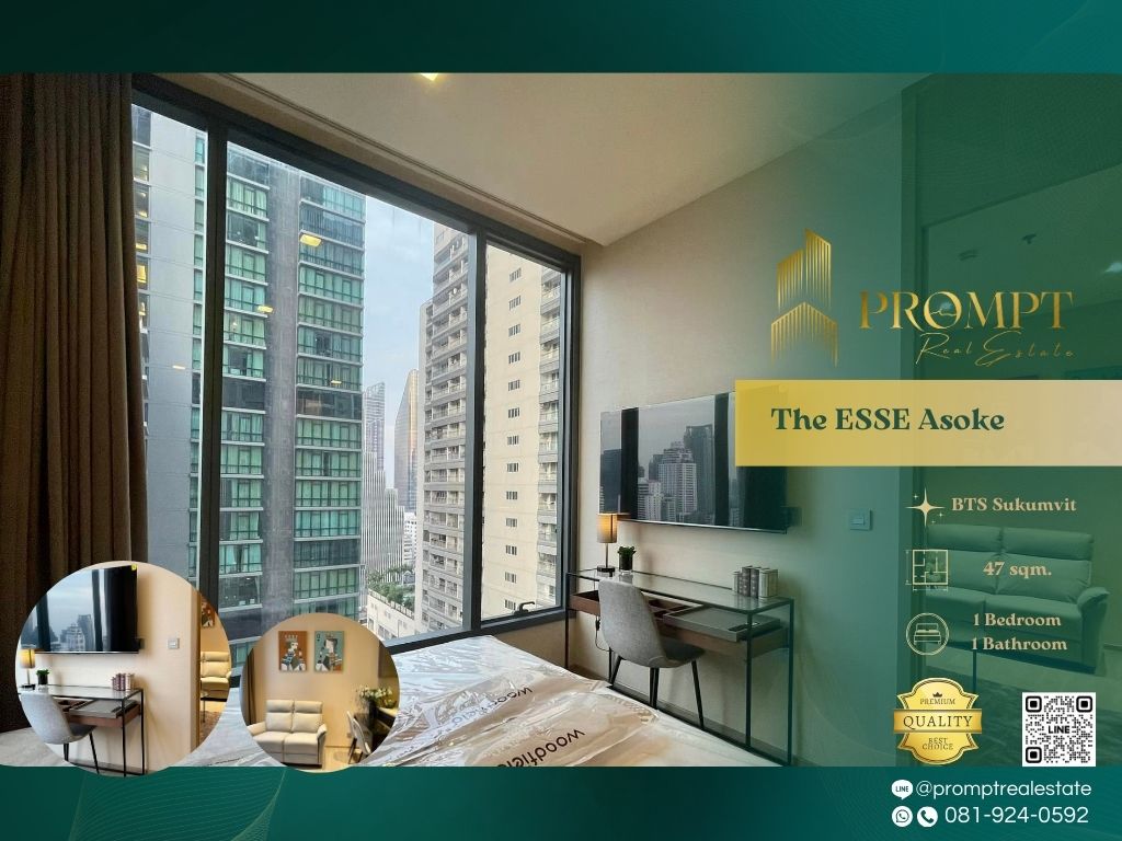 For RentCondoSukhumvit, Asoke, Thonglor : ST13232 - The ESSE Asoke  : BTS Sukumvit / MRT Sukumvit / SWU