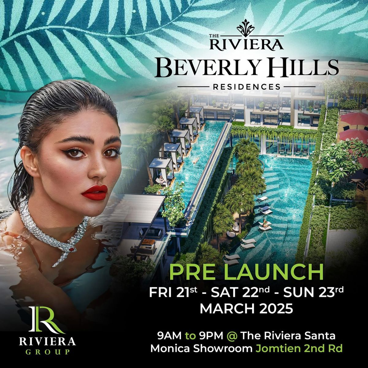 For SaleCondoPattaya, Bangsaen, Chonburi : 🎉 Launching The Riviera Beverly Hills Project, register with us. Get a maximum cache of 100,000 baht 🎉