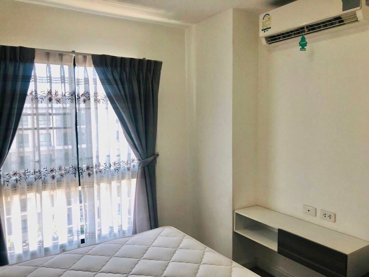 ให้เช่าคอนโดพุทธมณฑล ศาลายา : 📢FOR RENT>> I Condo Salaya 1 The Campus>>  พื้นที่​ 27​ ตร.ม.​ ตึก A  ชั้น 8 เฟอร์นิเจอร์ครบ พร้อมใช้ไฟฟ้าเครื่องซักผ้า #LV-MO1524