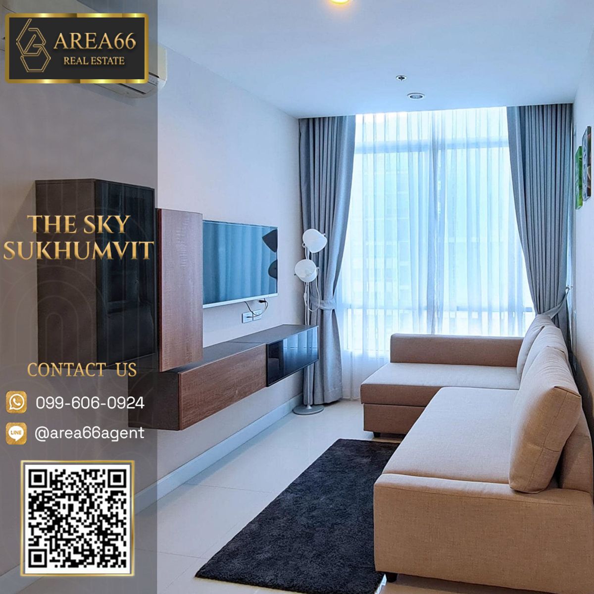 For SaleCondoOnnut, Udomsuk : 🔥 Urgent sale !! The Sky Sukhumvit Condo