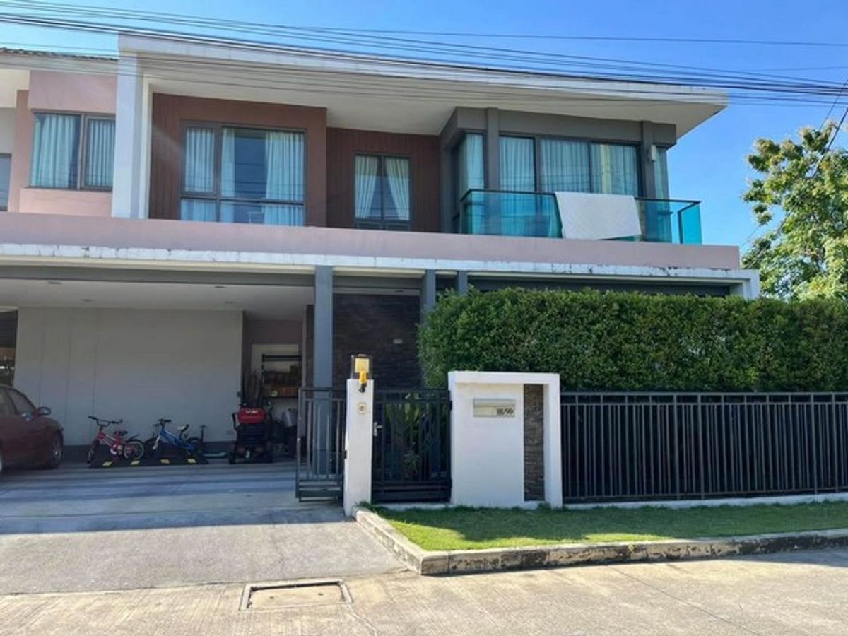 For RentHouseBangna, Bearing, Lasalle : Rent a detached house behind the corner of Ramkhamhaeng 2, Sukhumvit 77, Bang Naga 7, near Mega Bangna Central Bangna  Ramkhamhaeng University 2 The Grand Bangna-Ring Project near the entrance-down Kanchanaphisek Road