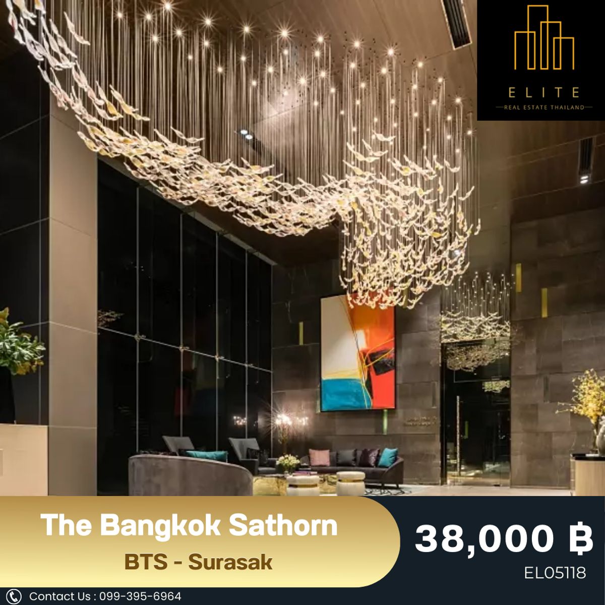 For RentCondoSathorn, Narathiwat : ✨ The Bangkok Sathorn, very good price, ready to move in.