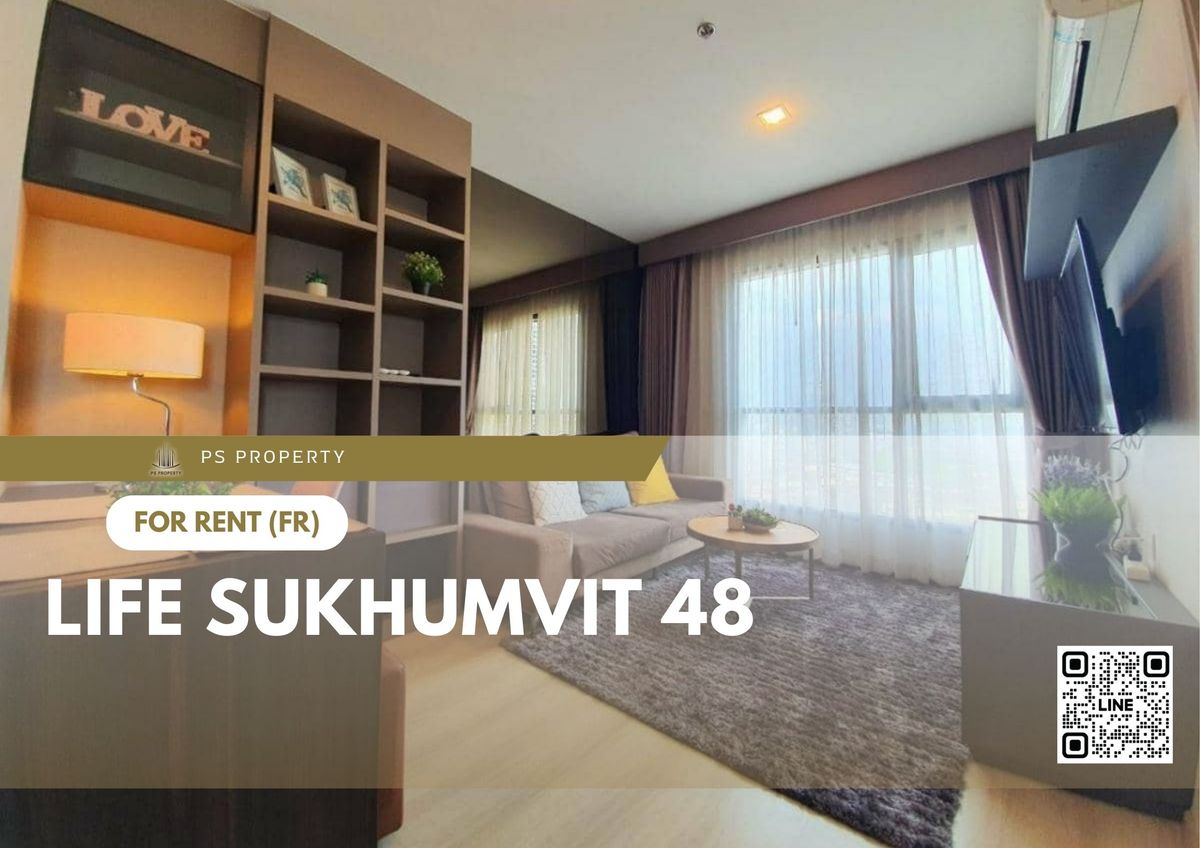 For RentCondoOnnut, Udomsuk : For rent 🔥 Life Sukhumvit 48 🔥 Furniture and electrical appliances near Phra Khanong BTS