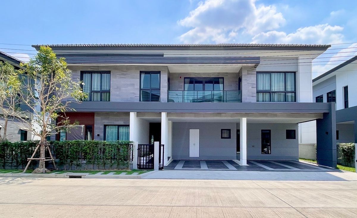 ให้เช่าบ้านบางนา แบริ่ง ลาซาล : Rental : The City Bangna , 5 Beds 6 Bath , 416 sqm , 86 sqw , 1 Maid Room 🔥🔥Rental Price : 255,000 THB / Month🔥🔥#superluxuryhousebkk#poolvillaforsale#superluxuryhousebkk#luxuryhousebangkok #superluxurycondoforsale #realestatethailand#PSLiving #Juzmatc