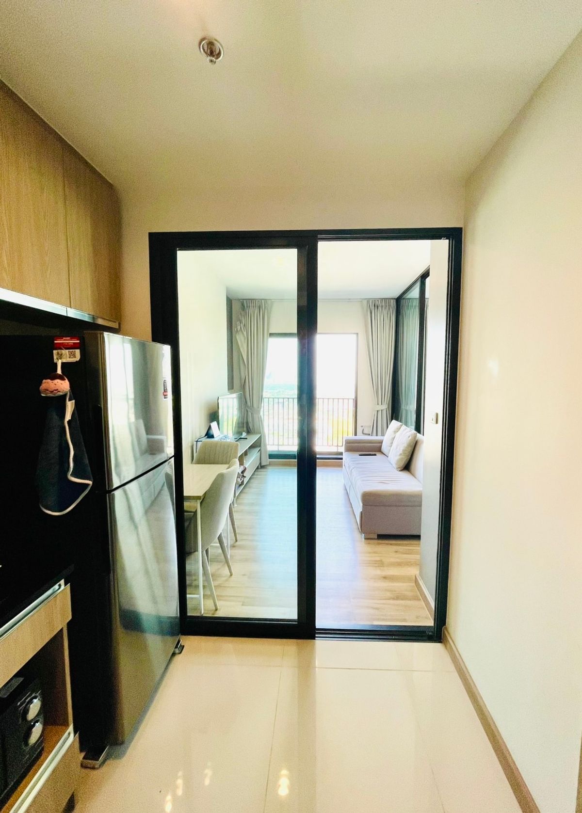 For RentCondoBangna, Bearing, Lasalle : 🏡 Niche Mono Sukhumvit Bearing Condo 📌 1 Bedroom 1 Bathroom | Floor 29 | Ready 💰 14,000 baht/month