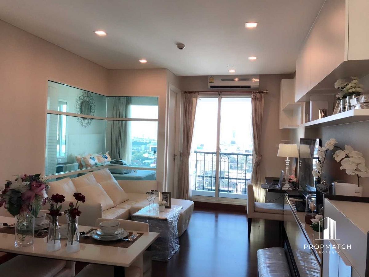 ให้เช่าคอนโดสุขุมวิท อโศก ทองหล่อ : ✨Flash Deal✨ IVY Thonglor (1Bed 1Bath 43 SQM.) แต่งครบพร้อมอยู่ !! เพียง 28,000 บาทต่อเดือน Tel.0981315848 @propmatch