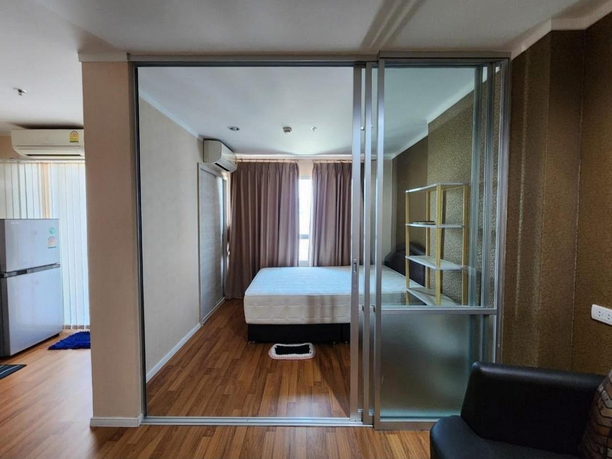 For RentCondoRama9, Petchburi, RCA : ✅ Rent Condo Lumpini Park Rama 9 📍 Area 26 sq.w. Floor 24, 1 bedroom, 1 bathroom (01/04/68) ✅ Price 11,000 baht/month ✅ Hurry to book now