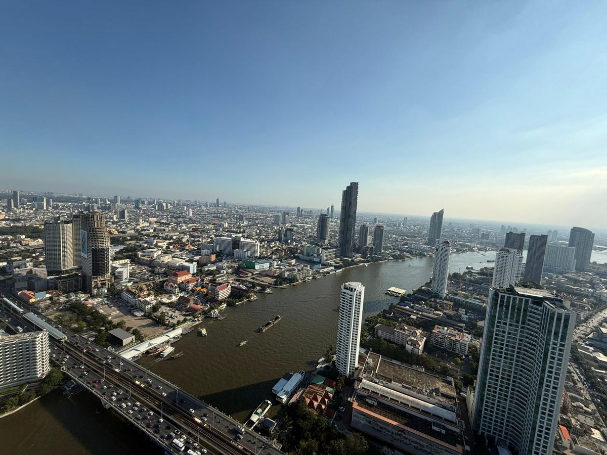 For SaleCondoWongwianyai, Charoennakor : Fully furnished luxury condo for Sale, Chao Phraya River view