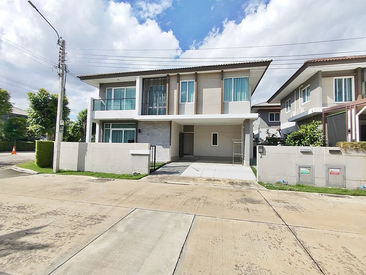 For SaleHouseNonthaburi, Bang Yai, Bangbuathong : Detached house, good location, Casa Grand Ratchaphruek Project-Rama 5, near MRT Bang Phlu