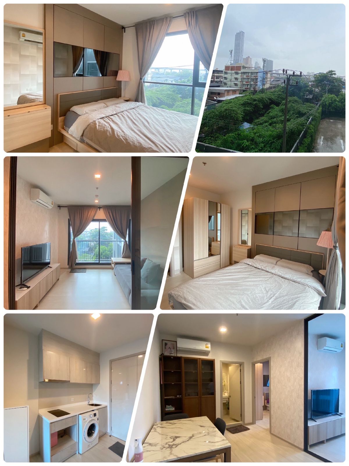 For RentCondoOnnut, Udomsuk : 🎁 Ready to move in March 30 🍀 Life Sukhumvit 48 🍀 The area is 39 sq.m. wide.