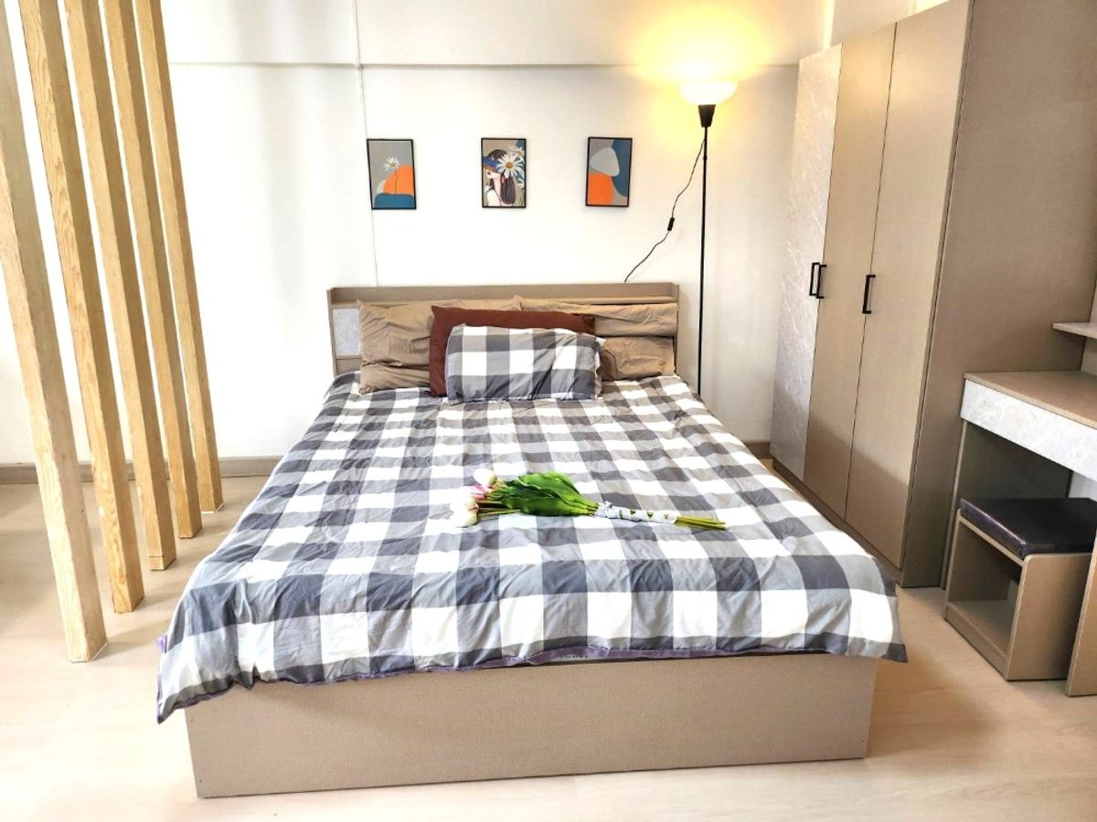 For SaleCondoKasetsart, Ratchayothin : ✨ Urgent sale, very cheap condo, 1-2 bedrooms, 14 sq.m., near BTS, Kasetsart University, BTS Senanikhom, Phahonyothin, Lat Phrao, Ratchadaphisek, Chatuchak. The new renovated condo, the whole room is beautiful, full of Mui, just over 1 million.