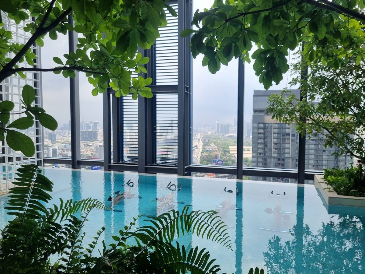 For RentCondoRatchathewi,Phayathai : ✨ Condo for rent XT Phayathai, brand new room, 46.61 sq.m., ready to live in a beautiful room, complete furniture, good location in the heart of Phayathai ✨