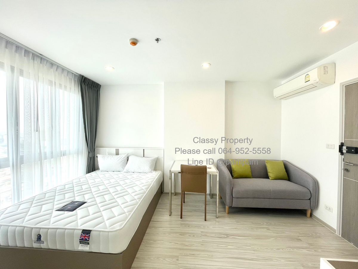 For RentCondoBang Sue, Wong Sawang, Tao Pun : *** Condo for rent: ID Omobi, Bang Sue Grand Interchange, studio room, beautiful room, high class near MRT 3 (Ideo Mobi Bangsue Grand Interchange) ***