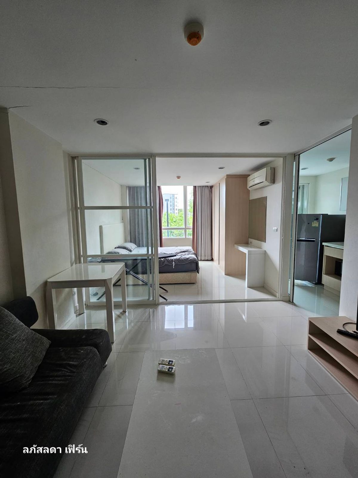 For SaleCondoPattanakan, Srinakarin : Ilmed Condo Srinakarin, opposite Seacon Square 37 sq.mlder, 1 bedroom, 2nd floor, beautiful view, full room