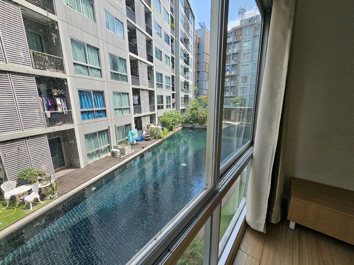 For RentCondoRatchadapisek, Huaikwang, Suttisan : Condo for rent nearby MRT Sutthisan - A Space Play Ratchada Sutthisan