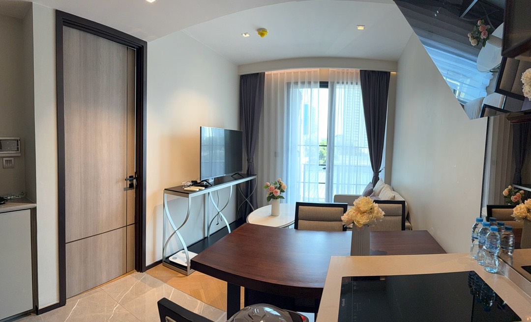 For RentCondoSukhumvit, Asoke, Thonglor : For rent : The Reserve Sukhumvit 61 Low density high-end apartment 