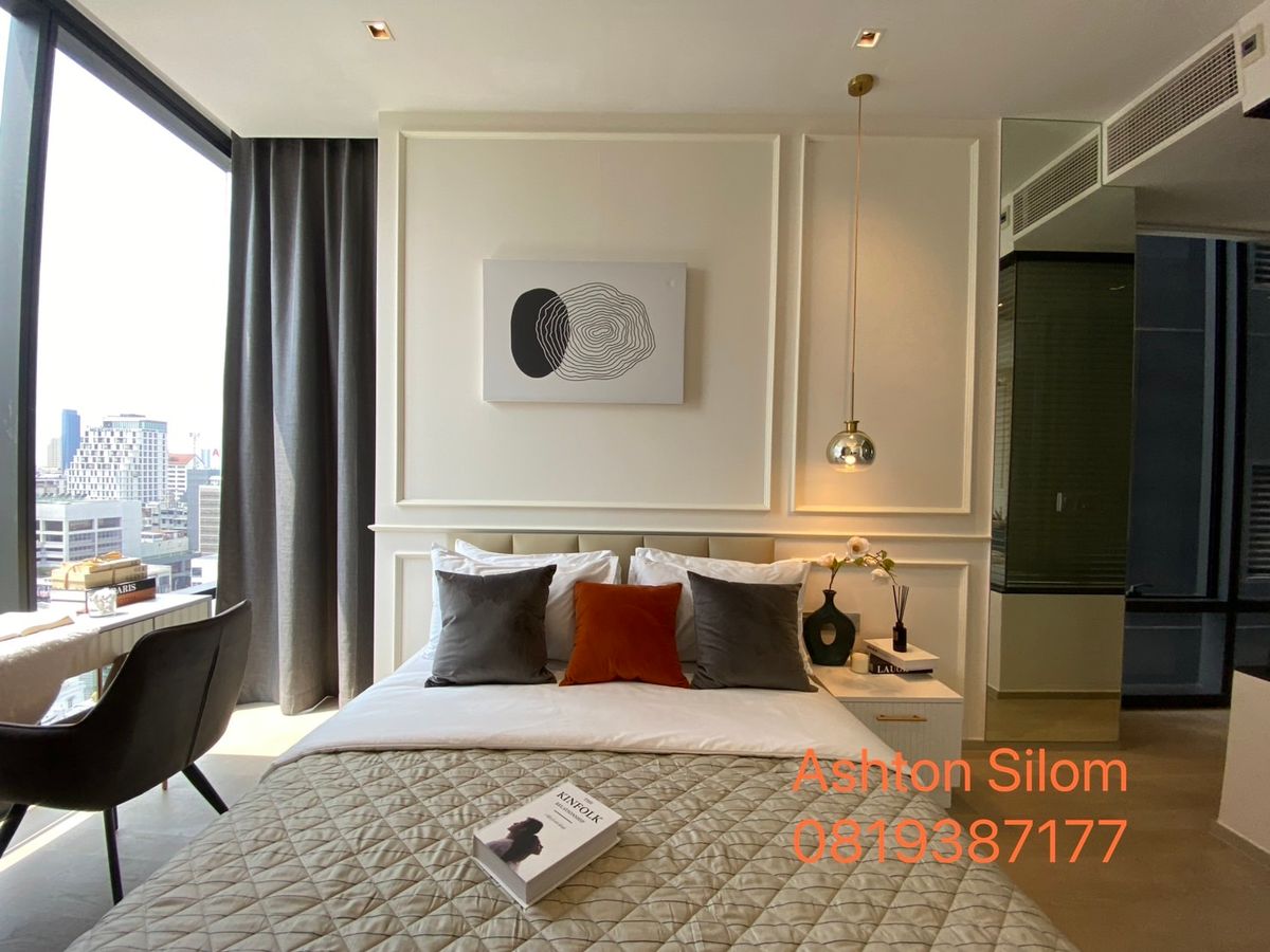 For SaleCondoSilom, Saladaeng, Bangrak : !!!!! 1 Bedroom 50 SQM Free Full Furnish !!!!