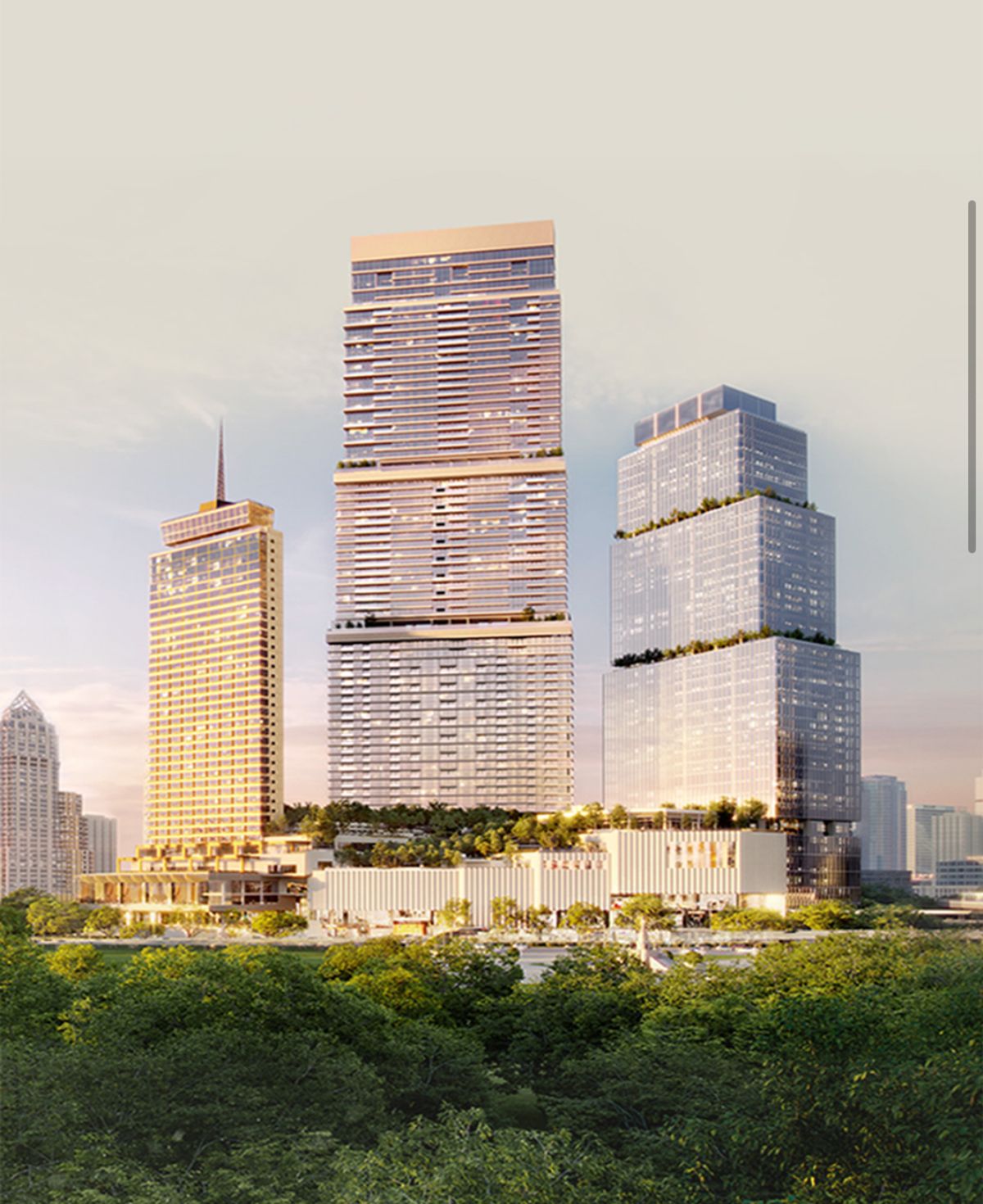 For SaleCondoSilom, Saladaeng, Bangrak : Sell ​​Dusit Parkside, 25th floor