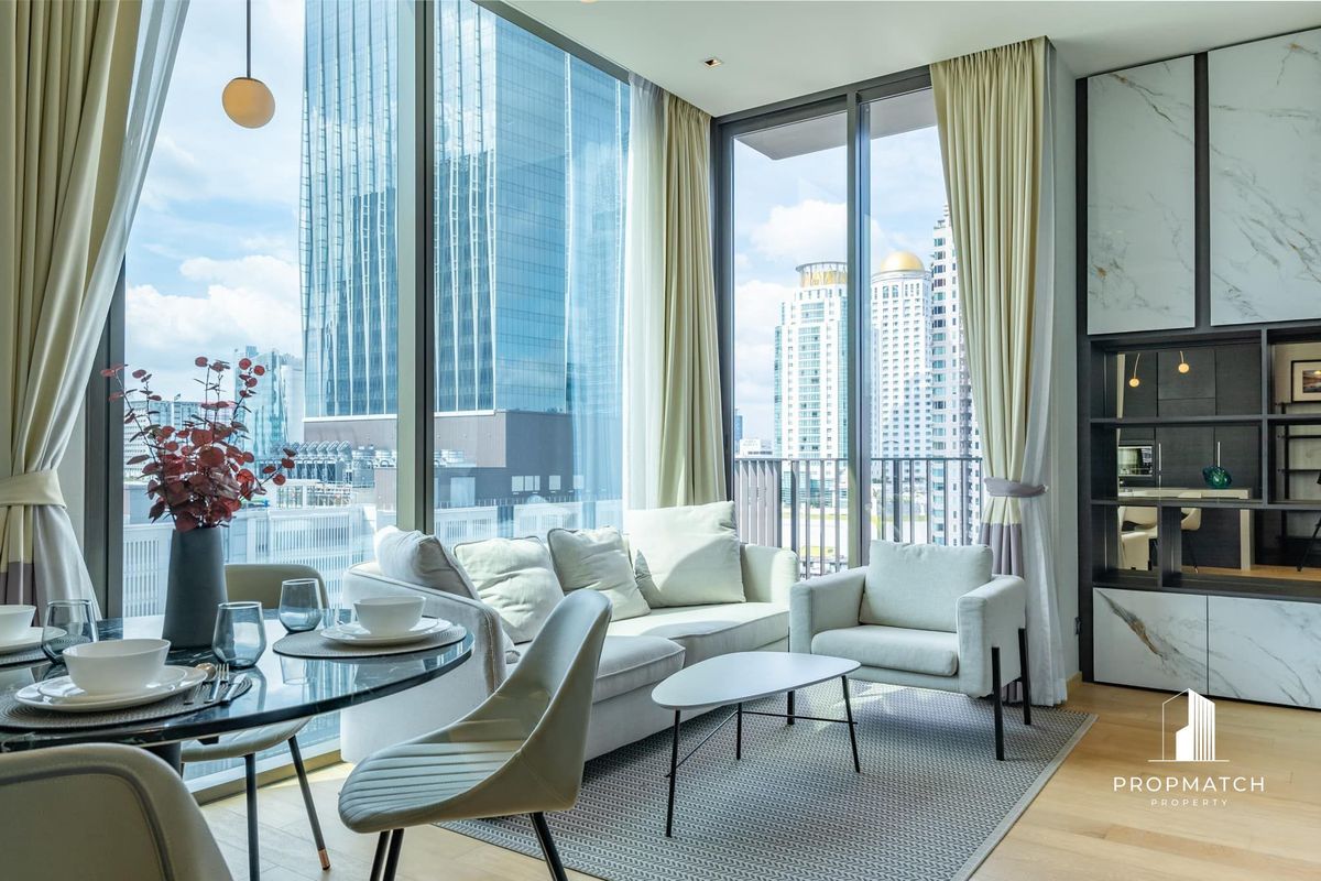 For RentCondoWitthayu, Chidlom, Langsuan, Ploenchit : ✨ The best price. Wow, the best decoration room. Only 95,000 baht per month Tel.0981315848 @Propmatch