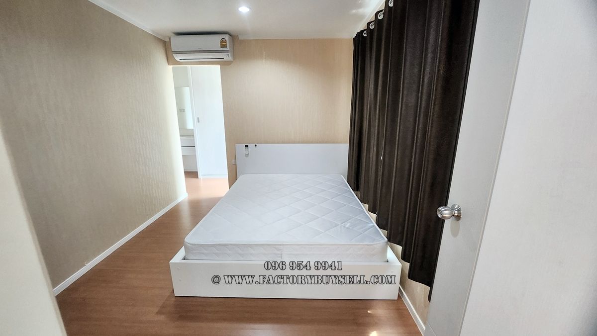 For RentCondoRattanathibet, Sanambinna : Rent-Selling 2 bedrooms, 2 bathrooms, Lumpini Park Rattanathibet-Ngamwongwan, Building 1, on the main road, easy to access 52.95 sqm.