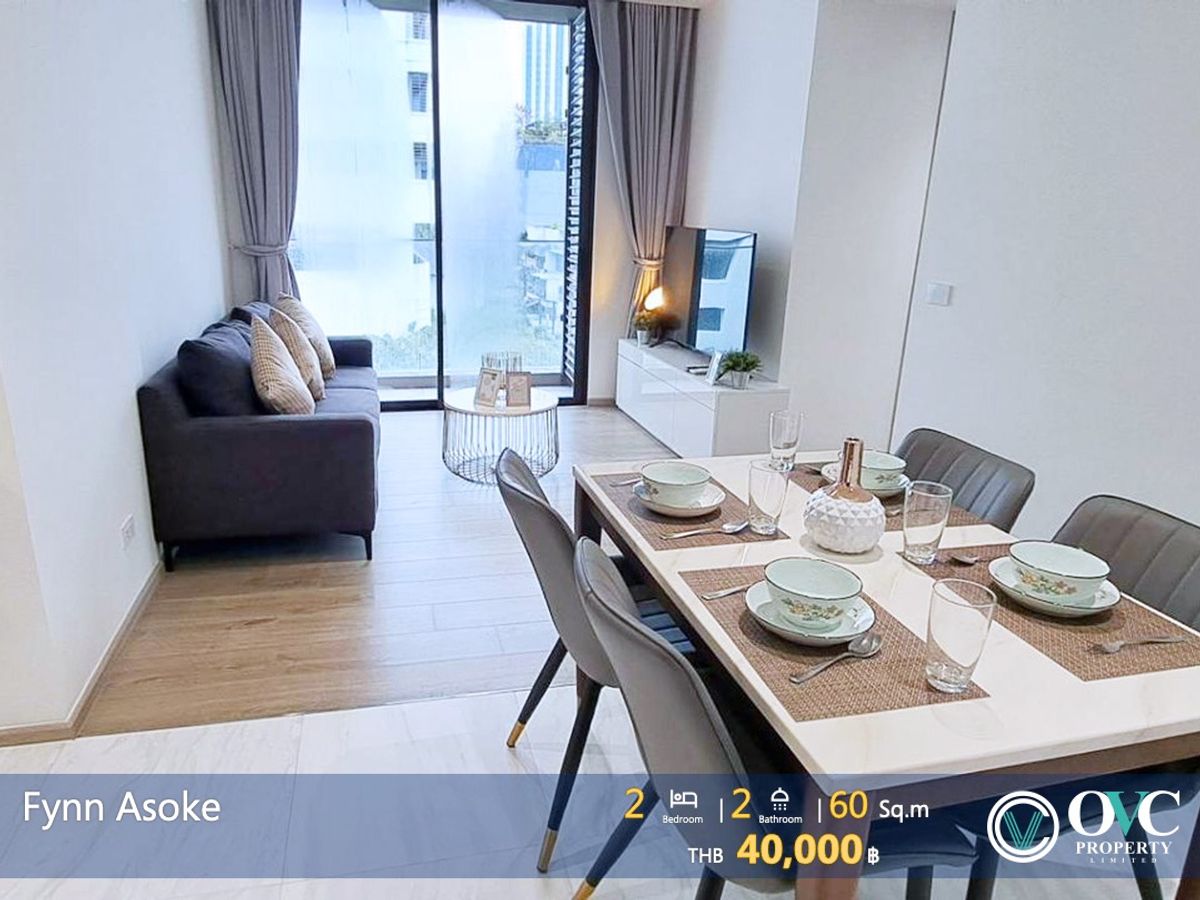 For RentCondoSukhumvit, Asoke, Thonglor : Ready to rent @fynn Asoke