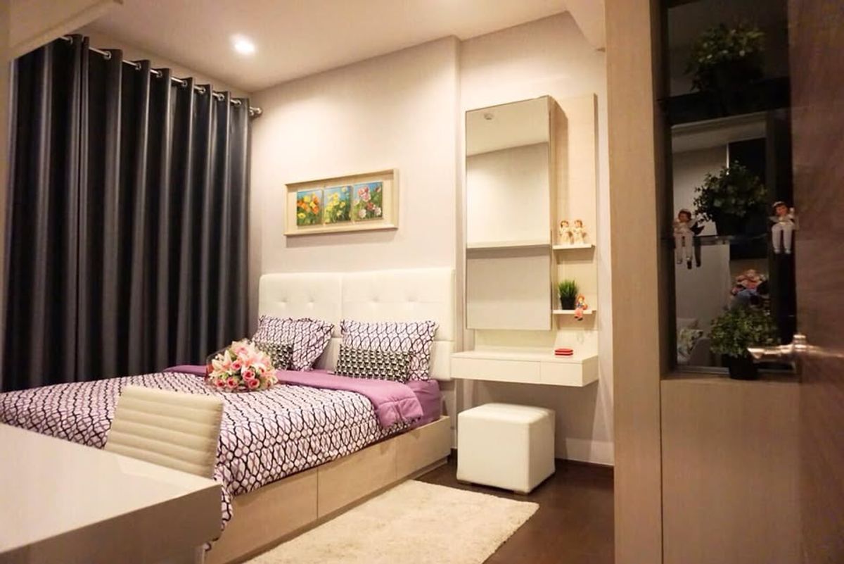 For RentCondoRama9, Petchburi, RCA : !! Beautiful room for rent a condo Q asoke near MRT Phetchaburi