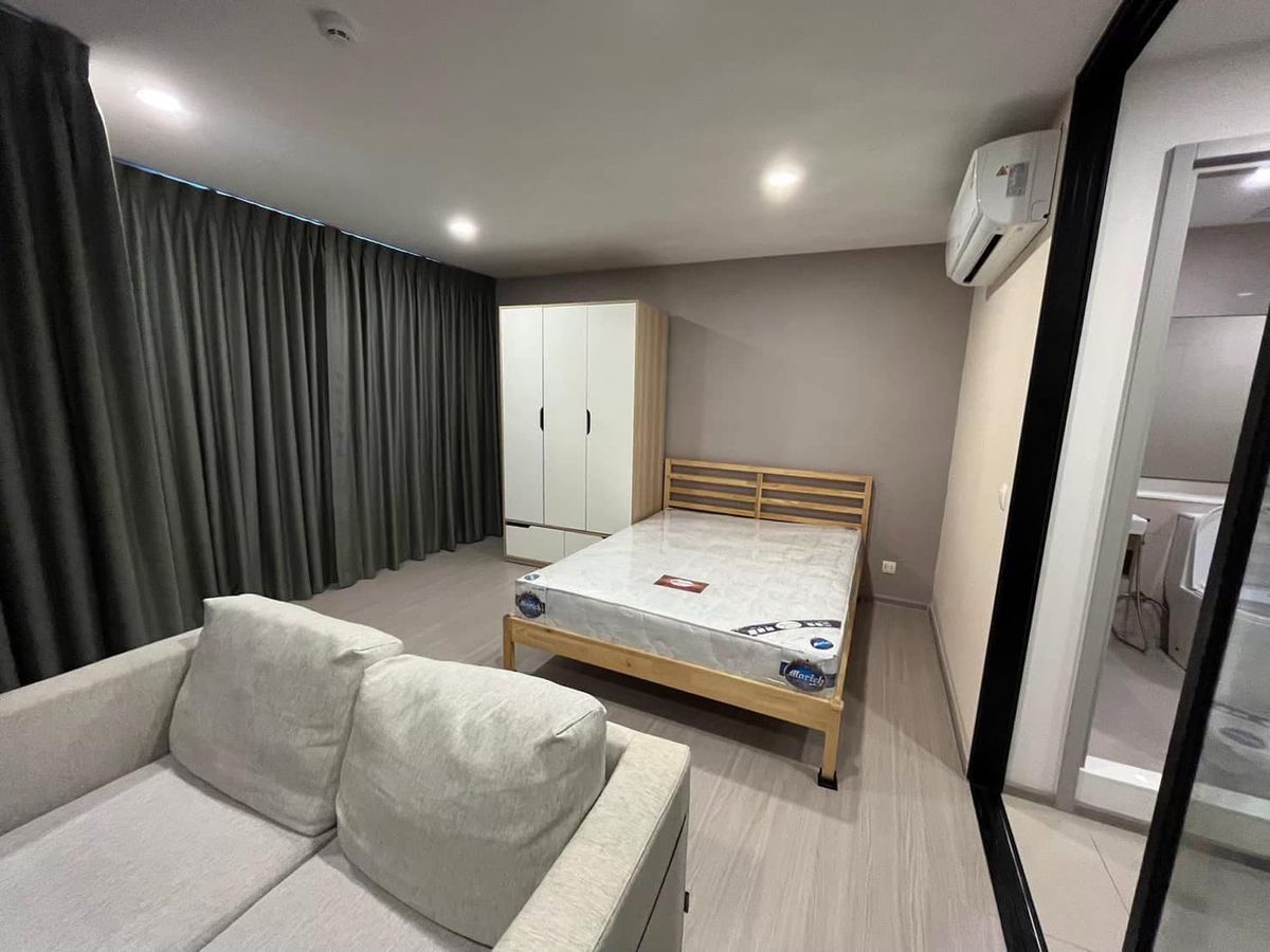 ให้เช่าคอนโด : 📢FOR RENT>> Aspire Sukhumvit Onnut>> 🌷ห้อง 30.5 ตร.ม ห้องครัวแยกสัดส่วน ตึก B ชั้น 4 เฟอร์นิเจอร์ และเครื่องใช้ไฟฟ้า ใกล้ BTS อ่อนนุช #LV-MO1537