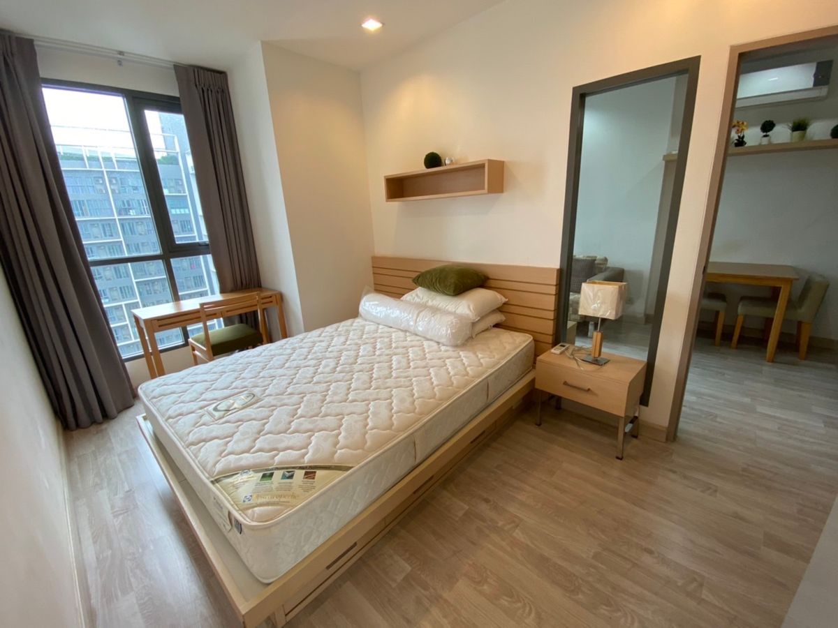 For RentCondoOnnut, Udomsuk : 🔥 Rent 🔥 IDEO Mobi Sukhumvit81 1 Bedroom 1 Bathroom Size 30 sqm. Price 15,000 baht/month