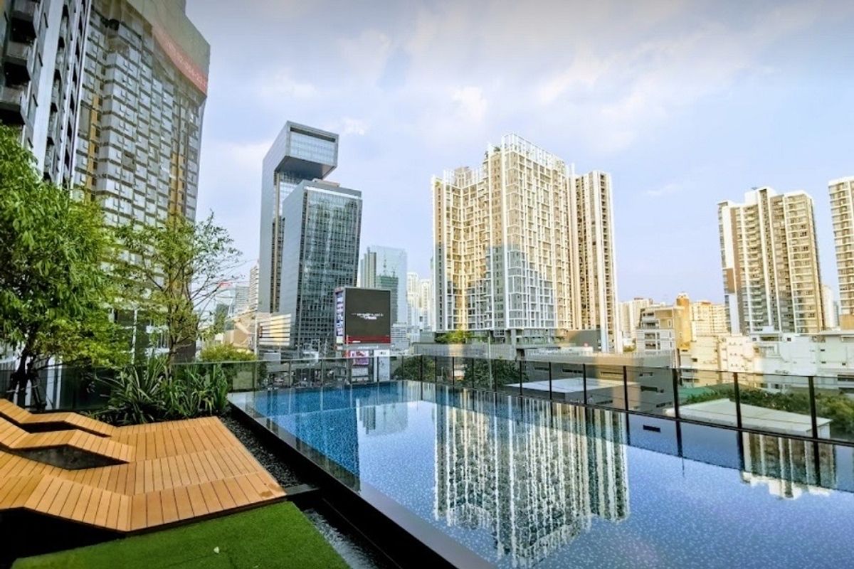 ให้เช่าคอนโดพระราม 9 เพชรบุรีตัดใหม่ RCA : (Owner) For RENT Rhythm Asoke / 2beds 1 bath