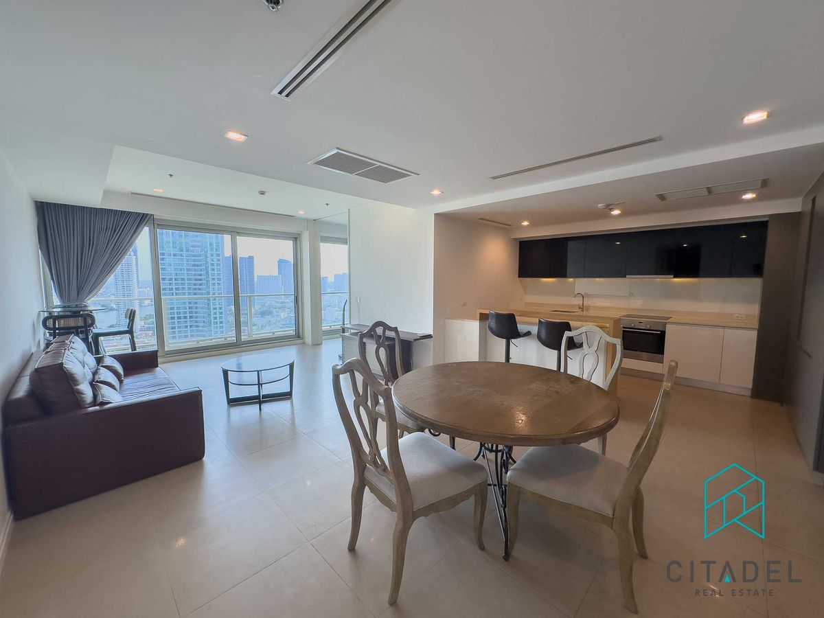 For SaleCondoWongwianyai, Charoennakor : The River by Raimon Land - High Floor 2 Beds Condo for Sale!