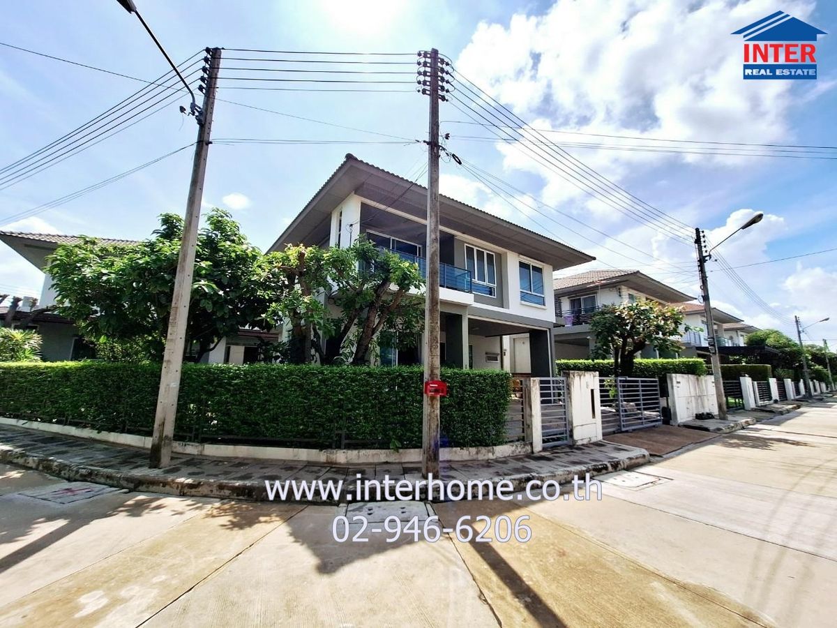 For SaleHousePathum Thani,Rangsit, Thammasat : 2 storey detached house, 68.8 sq.w., Habi Village, Ratchaphruek Road, Nonthaburi-Bang Bua Thong Road, Sai 345 Road, Ratchapruek Road, Pathum Thani, Pathum Thani