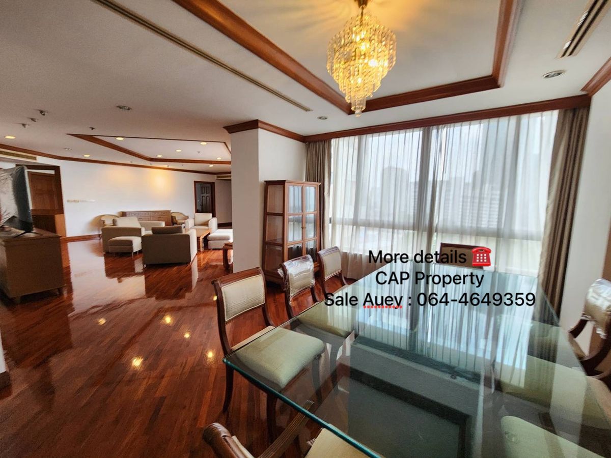 ให้เช่าคอนโดสุขุมวิท อโศก ทองหล่อ : 90,000 THB Negotiable - Pet Friendly  (3 Bed 316 Sqm) Condo@Sukhumvit 26 @BTS PhromPong