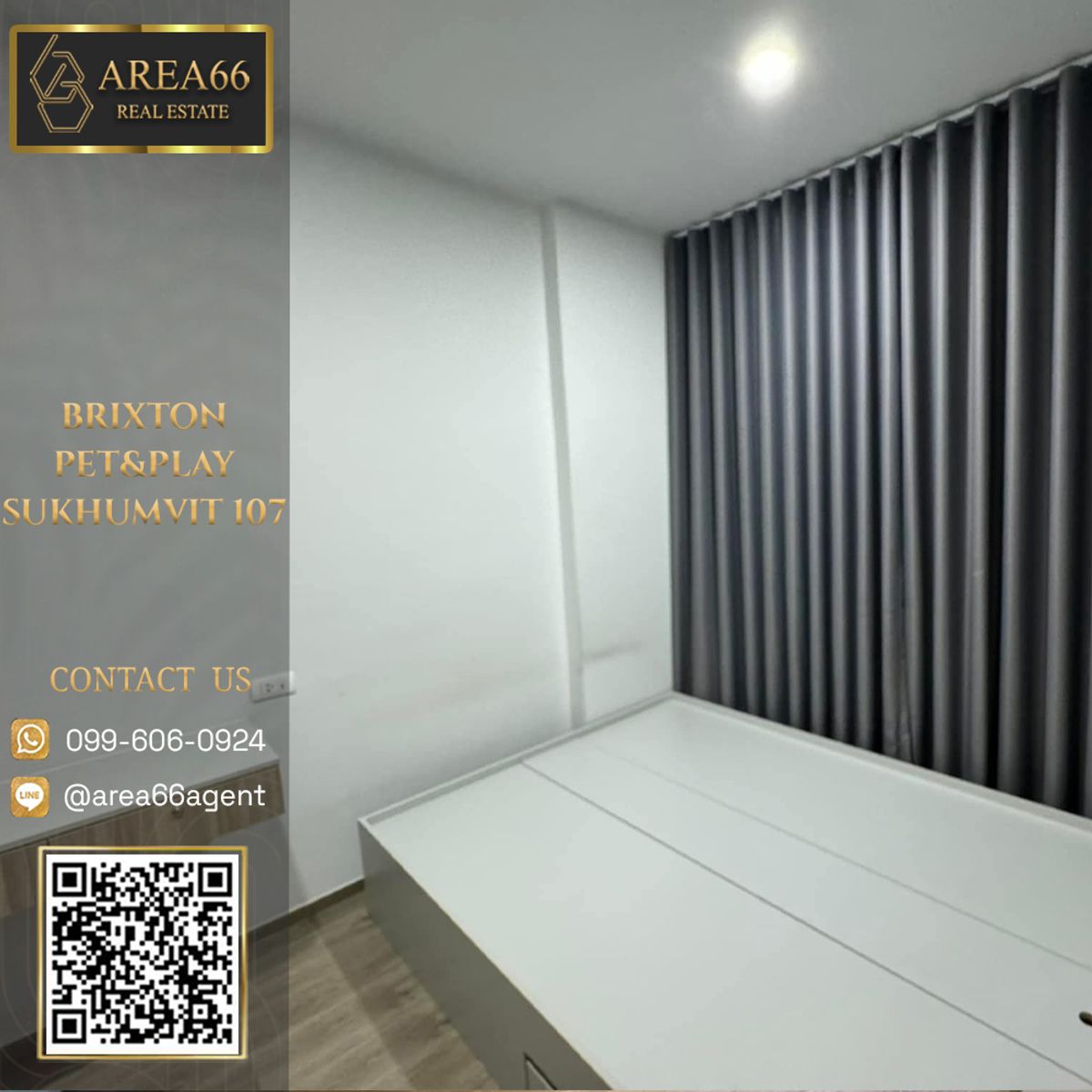 For SaleCondoVipawadee, Don Mueang, Lak Si : 🔥 For sale !! Condo Brixton Pet & Amp; Play Sukhumvit 107