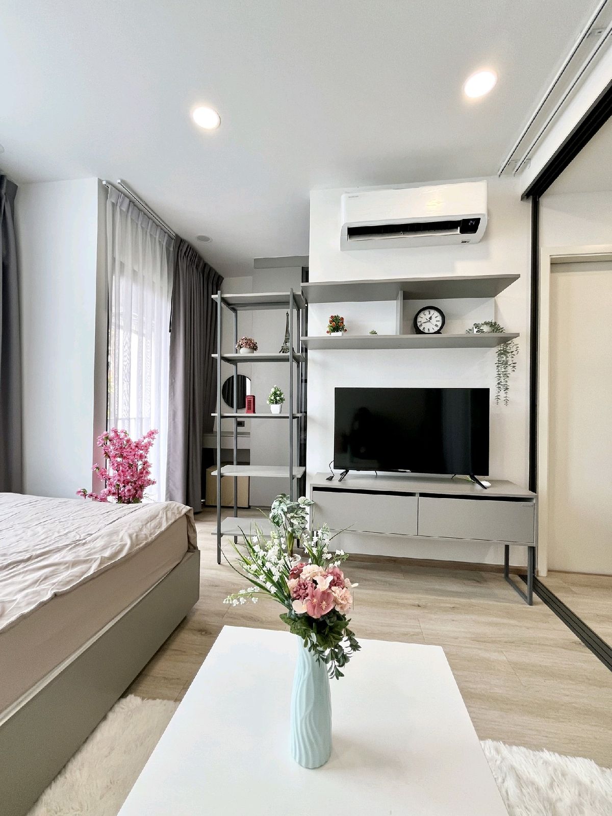 For RentCondoChokchai 4, Ladprao 71, Ladprao 48, : Rent a new room, beautifully decorated at the cover cover, complete with