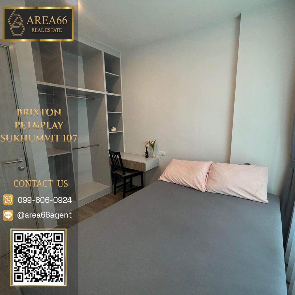 For SaleCondoVipawadee, Don Mueang, Lak Si : 🔥For sale !! Condo Brixton Pet & Amp; Play Sukhumvit 107