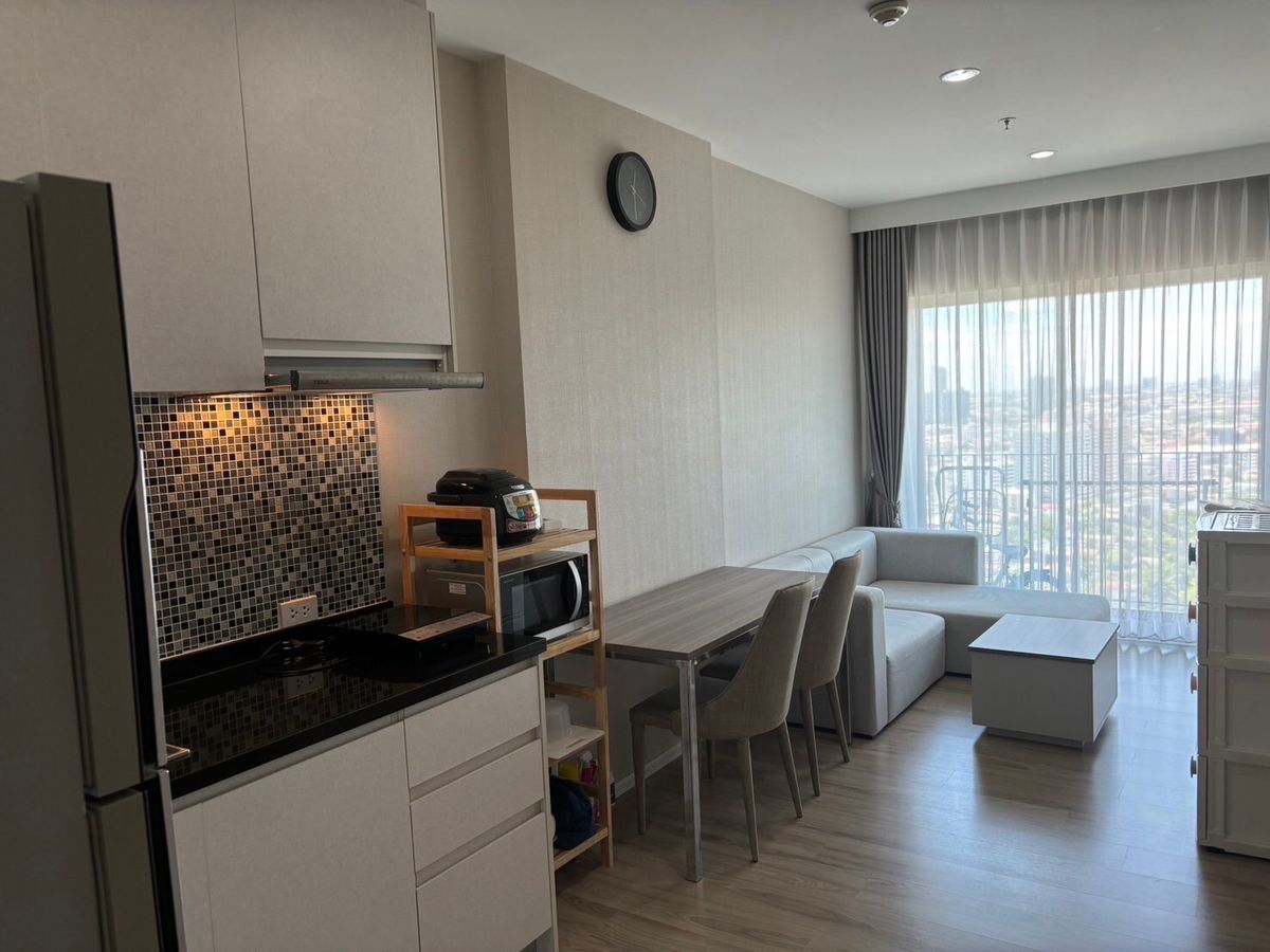 For SaleCondoRama5, Ratchapruek, Bangkruai : Amber condo for sale, corner room, MRT, Tiwanon, decorated with a special price of 3.6 million baht.