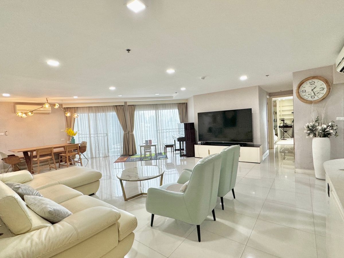 For SaleCondoRama9, Petchburi, RCA : Hot Deal Sale 23.5 MB 4 BED 4 Bath Belle Grand Rama9 Nice Decorations