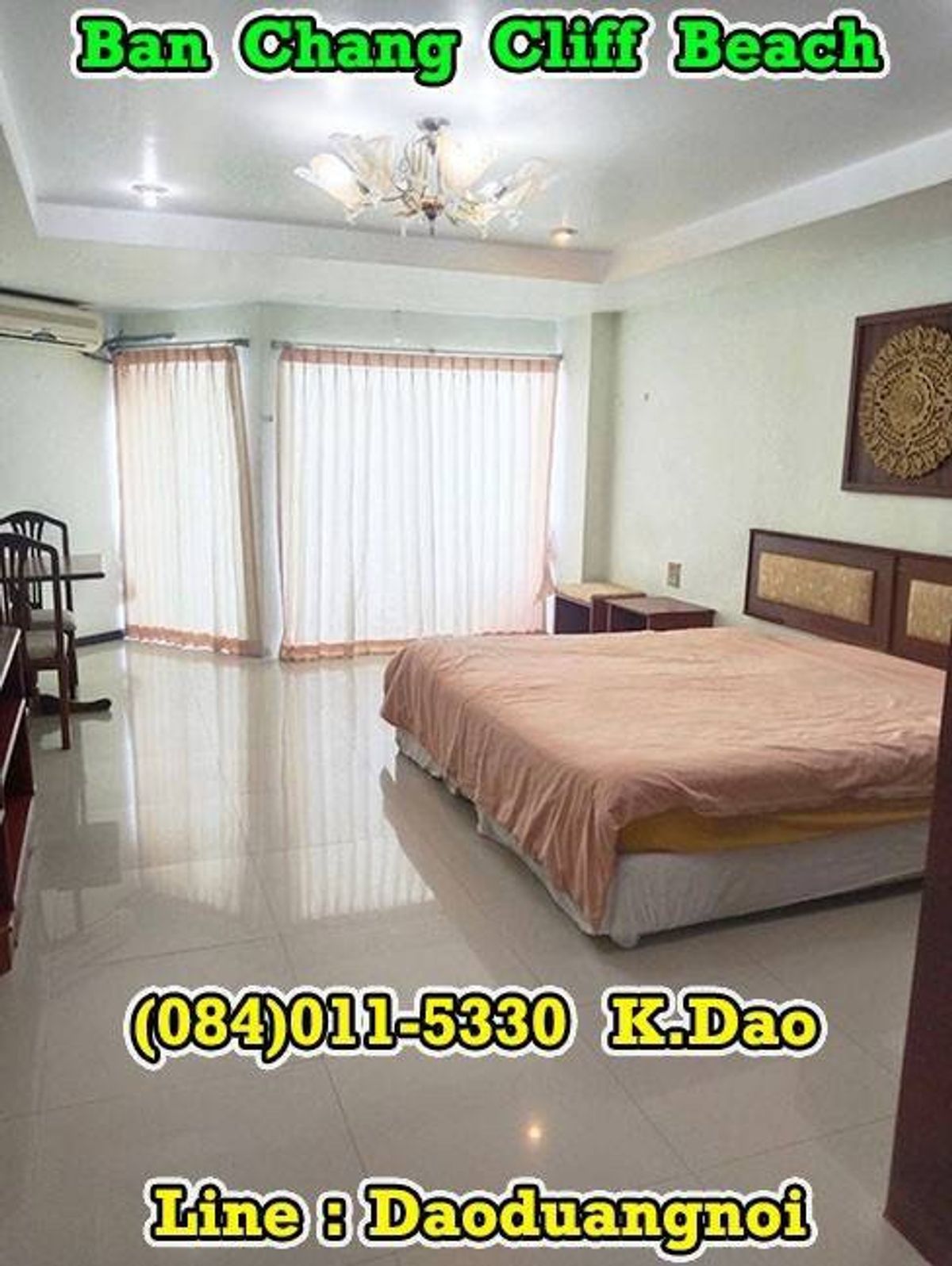 For RentCondoRayong : #Ban Chang Cliff Beach *** Condo for RENT *** Ban Chang +++ High-Floor Condo +++