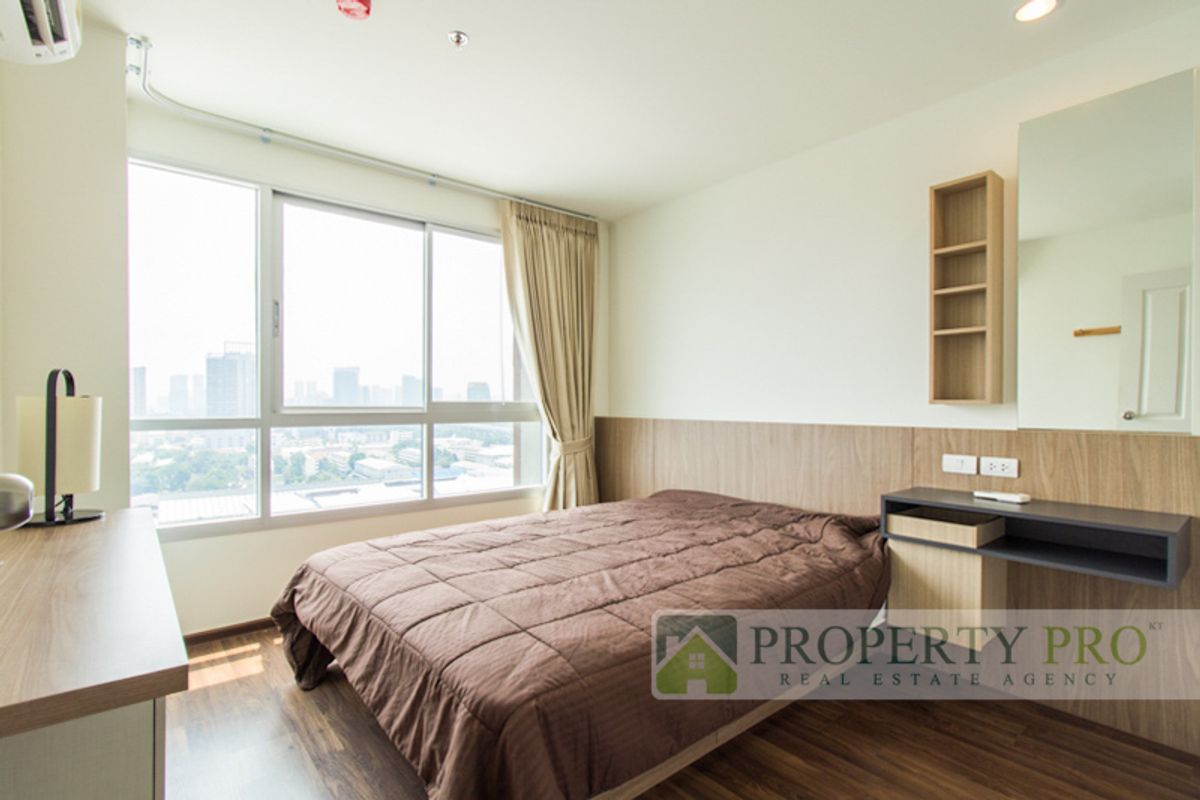 For RentCondoKasetsart, Ratchayothin : Condo for Rent U Delight Ratchavibha, 1 bedroom 31 sqm Fully-Furnished near SRT Wat Samian Nari Vibhavadi Rangsit Ratchayotin Ratchadaphisek Prachachuen Kasetsart Don Mueang Phahon Yothin : KT25R-008