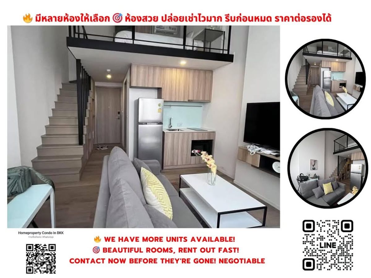 For SaleCondoOnnut, Udomsuk : Condo for sale in Cymis Sukhumvit 87 BTS Onnut (500 m/7 minutes-Walking) Interested in negotiating @condobkk (with @) Code H32914