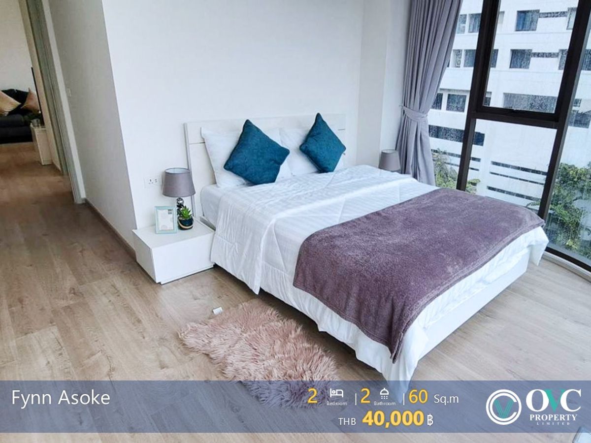 For RentCondoSukhumvit, Asoke, Thonglor : Ready to rent @fynn Asoke