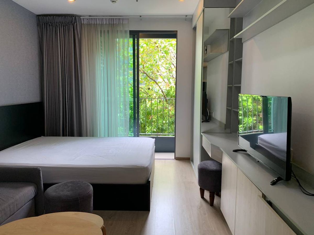 For RentCondoSiam Paragon ,Chulalongkorn,Samyan : Condo for rent IDEO Q Chulalongkorn 22 sqm. Beautiful room, complete with washing machines.