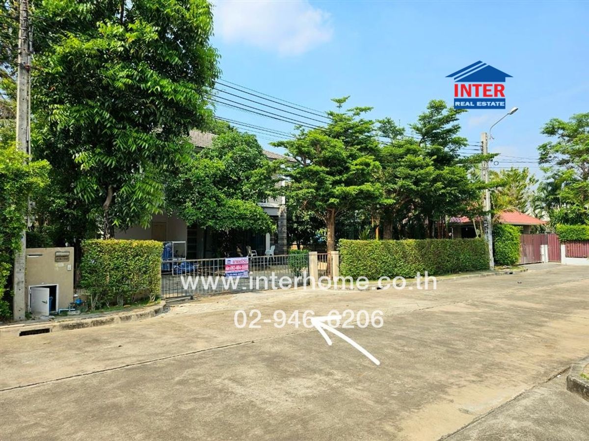 ขายบ้านนวมินทร์ รามอินทรา : บ้านเดี่ยว 2 ชั้น 100.4 ตร.ว. หมู่บ้านฮาบิเทีย ปัญญาอินทรา2 ซอย14 ใกล้โรงเรียนสาธิตพัฒนา ถนนเลียบคลองสอง ถนนปัญญาอินทรา เขตคลองสามวา กรุงเทพมหานคร