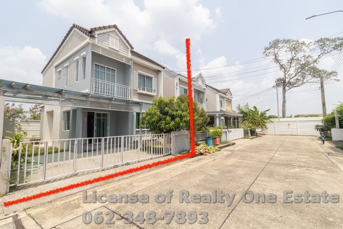 For SaleChaengwatana, Muangthong : New twin house for sale! The Village Chaengwattana-Tiwanon Areeya 39.8 sq.wah, Ban empty, never in
