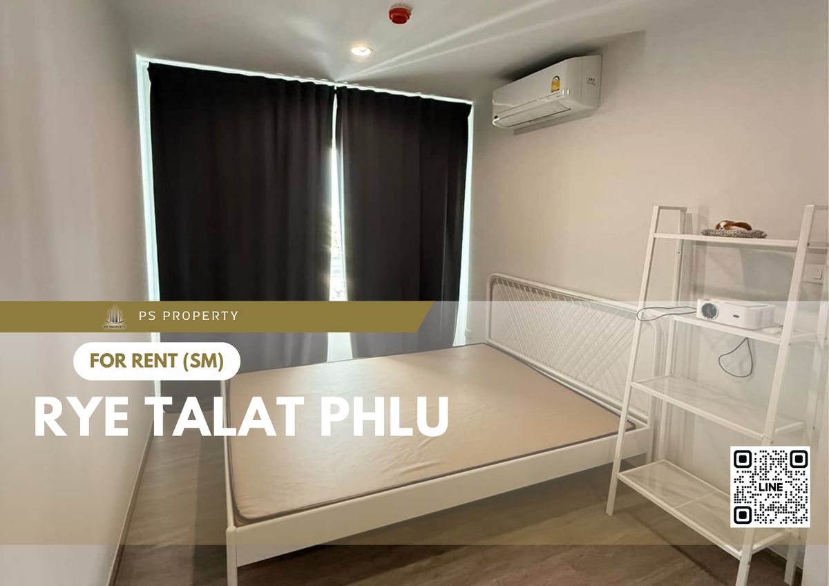 For RentCondoThaphra, Talat Phlu, Wutthakat : Rent 🔥 Rye Talat Phlu 🔥 Furniture and electrical appliances near BTS Talat Phlu