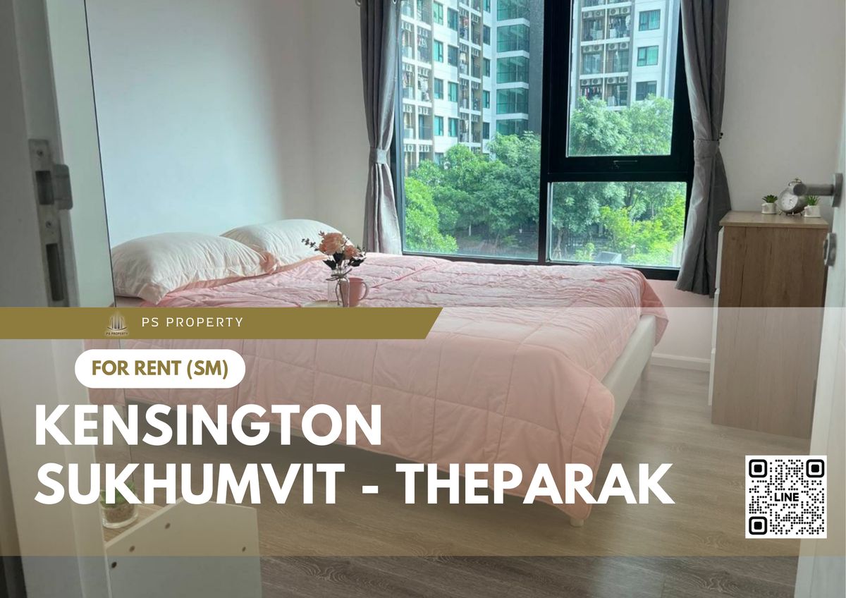 For RentCondoSamut Prakan,Samrong : Rent 🔥 Kensington Sukhumvit - Theparak 🔥 Furniture and Electrical appliances near MRT Thippawan