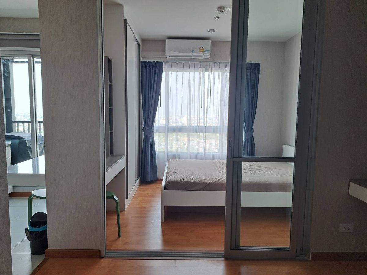 For RentCondoSamut Prakan,Samrong : 🚩FOR RENT 📢The President Sukhumvit - Samutprakan, 22nd floor, 27 sq.w. ⭐ Convenient transportation Near many facilities next to BTS Phraeksa #LV-MO1564