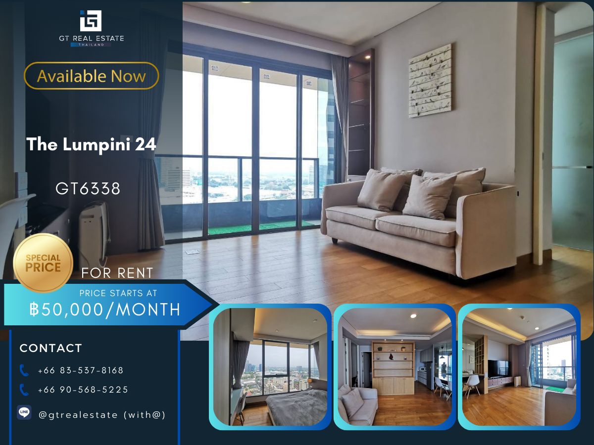 For RentCondoSukhumvit, Asoke, Thonglor : ✨ The Lumpini 24 rooms available for rent ✨