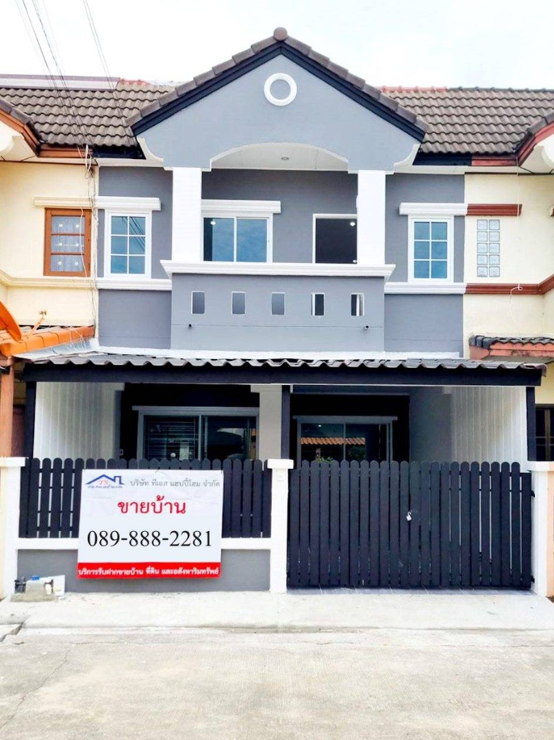 For SaleTownhomePathum Thani,Rangsit, Thammasat : Baan Fah Rangsit Rangsit-Nakhon Nayok Road, Khlong 4, selling price 2,050,000 baht